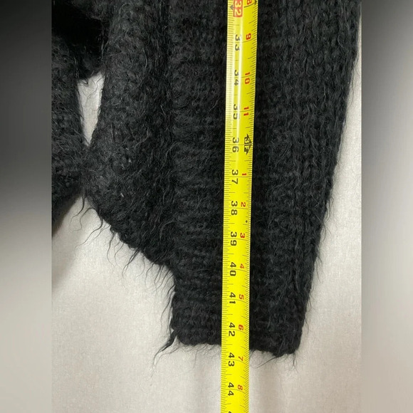 JC Collection Mohair waterfall knit duster sweater vest Sz M - Picture 15 of 15